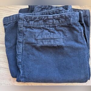 RVCA corduroy pants - navy blue